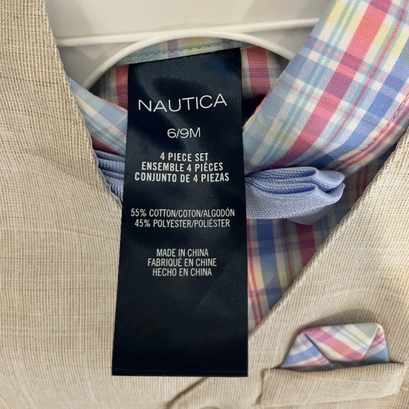 NAUTICA baby boy 4 piece suit size 6-9 months - Picture 4 of 4